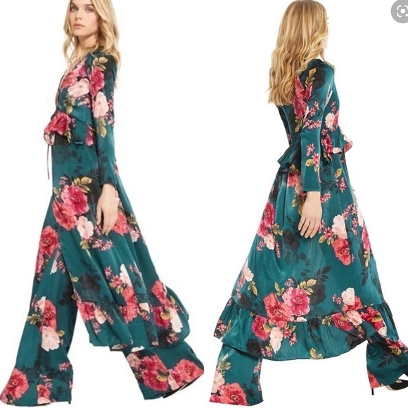 MISA LOS ANGELES FLORAL MORGAN ROBE - Picture 8 of 8